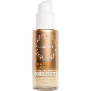 Lumene Natural Glow Fluid Foundation SPF20 00 Ultra Light 30 ml produkt bild