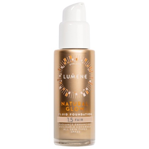 Lumene Natural Glow Fluid Foundation SPF20 1.5 Fair 30 ml produkt bild