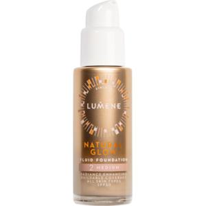 Lumene Natural Glow Fluid Foundation SPF20 2 Medium 30 ml produkt bild