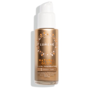 Lumene Natural Glow Fluid Foundation SPF20 5 Deep Tan 30 ml produktbilde