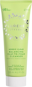 Lumene Nordic Clear Balancing Clay-to-Foam Cleanser 125 ml produktbillede