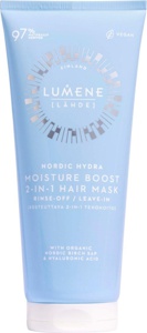 Lumene Nordic Hydra Moisture Boost 2-in-1 Hair Mask 200 ml produktbilde