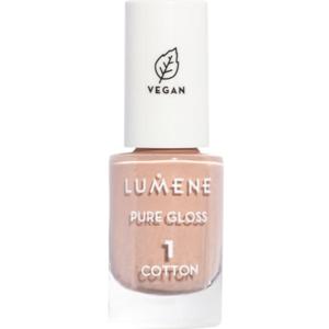 Lumene Pure Gloss Nail Polish 1 Cotton 5 ml produkt bild