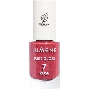 Lumene Pure Gloss Nail Polish 7 Rose 5 ml produkt bild