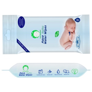 Luna Bambini Waterwipes 100% Viscose 20-pack produkt bild