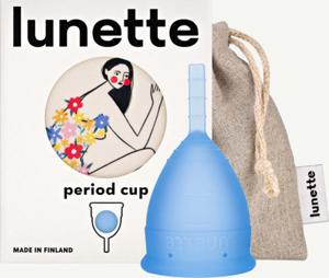 Lunette Menstrual Cup Blue Model 1 produkt bild
