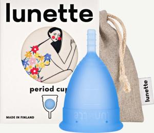 Lunette Menstrual Cup Blue Model 2 produkt bild