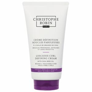Christophe Robin Luscious Curl Defining Cream with Chia Seed Oil 150ml produkt bild