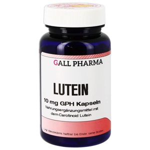 Lutein 10 mg Kapseln, 90 St Kapseln Produktbild