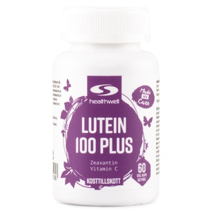 Lutein 100 Plus 60 kapsler produktbillede