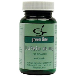 Lutein 11 mg Kapseln, 60 St Kapseln Produktbild