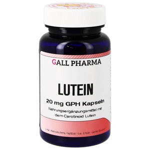 LUTEIN 20 mg GPH Kapseln Produktbild