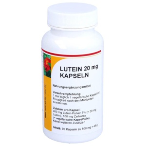 LUTEIN 20 mg Kapseln Produktbild