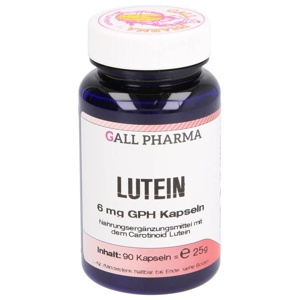 LUTEIN 6 mg GPH Kapseln Produktbild