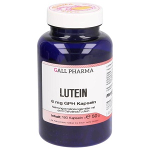 LUTEIN 6 mg GPH Kapseln Produktbild