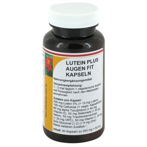 LUTEIN PLUS Augen Fit Kapseln Produktbild