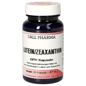 LUTEIN ZEAXANTHIN GPH Kapseln Produktbild