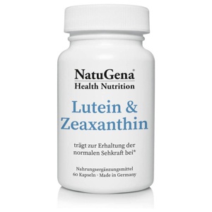 NatuGena Lutein & Zeaxanthin 60 St Kapseln Produktbild