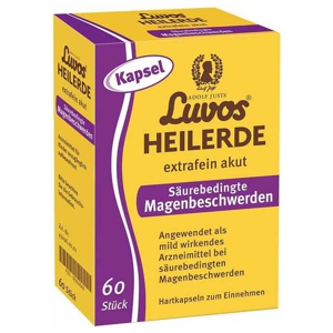 LuvosÂ® Heilerde extrafein akut SÃ¤urebed. Magenbeschw. Kapseln Produktbild