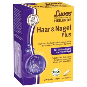 LUVOS Heilerde Bio Haar & Nagel Plus Kapseln Produktbild
