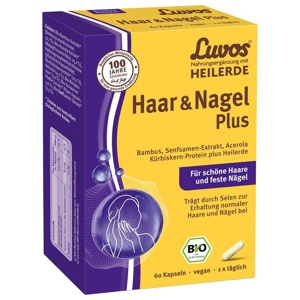 LUVOS Heilerde Bio Haar & Nagel Plus Kapseln Produktbild