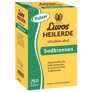 LUVOS Heilerde ultrafein akut Sodbrennen Pulver Produktbild