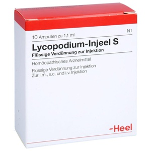 LYCOPODIUM INJEEL S Ampullen Produktbild