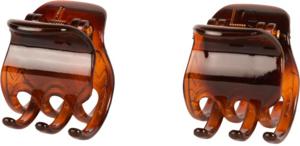 Lyko Hair Clip Antislip 2 Pack Brown produkt bild