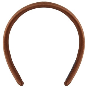 LYKO Thin Satin Padded Diadem Brown produkt bild
