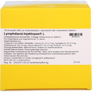 LYMPHDIARAL INJEKTOPAS L Ampullen Produktbild