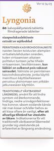 Lyngonia 60 tabletter produkt bild