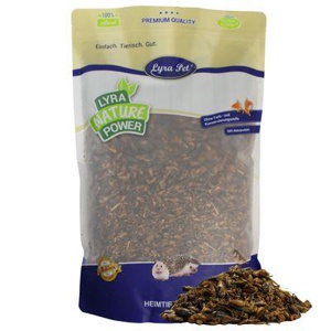 Lyra Pet Heimchen getrocknet 1 kg Produktbild