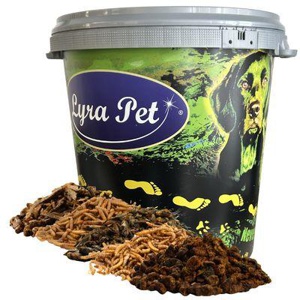 Lyra Pet Insekten Probier Mix getrocknet Produktbild