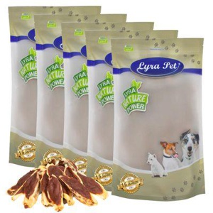 Lyra Pet Kaninchenohren gefüllt mit Ente 1 kg Produktbild