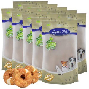 Lyra Pet Kauringe m. Hühnerbruststreifen 1 kg Produktbild