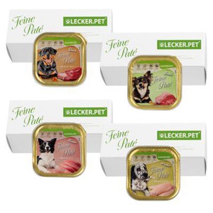 Lyra Pet Lecker.Pet® Hundefutter Nassfutter Mix Produktbild