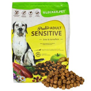 Lyra Pet Lecker.Pet Paula's Adult Sensitive Ente & Kartoffel Hundefutter Trockenfutter Vollnahrung Produktbild