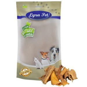 Lyra Pet Rinderkopfhaut Abschnitte 4 - 8 cm 1 kg Produktbild