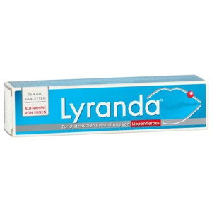 Lyranda 15 St Kautabletten Produktbild