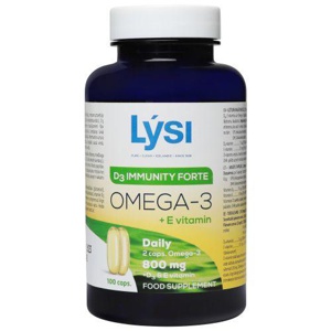 Lysi Omega-3 Immunity Forte kapslid N100 toote pilt