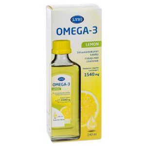 Lysi Omega-3 kalaõli 1540mg sidrun 240 ml toote pilt