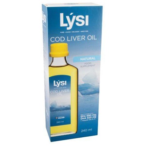 Lysi Omega-3 kalamaksaõli 1078mg sidrun 240 ml toote pilt