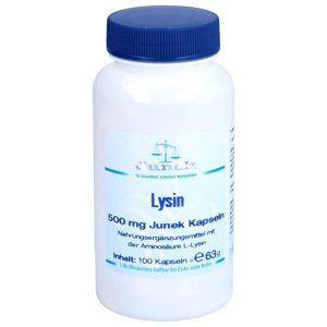 LYSIN 500 mg Junek Kapseln Produktbild