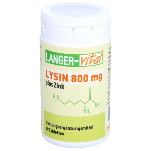 LYSIN 800mg plus Zink 60 St Tabletten Produktbild