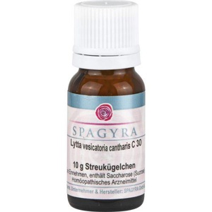 LYTTA vesicatoria Cantharis C 30 Globuli Produktbild