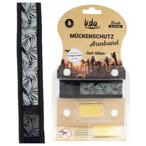 Mückenschutz Armband Blätter grau, 1 St n.v. Produktbild