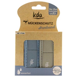 Mückenschutz Armband Erwachsene Duo taube / salbei, 2 St n.v. Produktbild