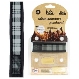 Mückenschutz Armband Karo grau, 1 St n.v. Produktbild