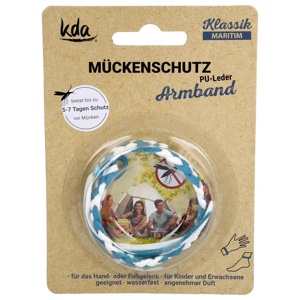 Mückenschutz Armband PU-Leder maritim KDA, 1 St n.v. Produktbild