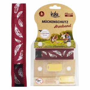 MÜCKENSCHUTZ Armband rot KDA Produktbild